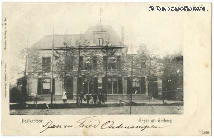 ansichtkaart: Terborg, Postkantoor