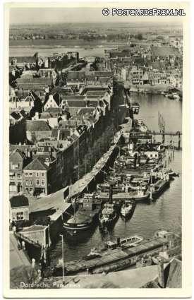 ansichtkaart: Dordrecht, Panorama