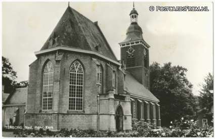 ansichtkaart: Terborg, Ned. Herv. Kerk