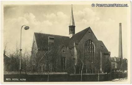 ansichtkaart: IJmuiden, Ned. Herv. Kerk