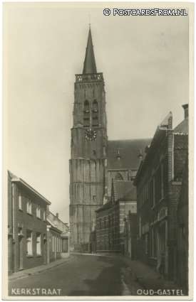 ansichtkaart: Oud Gastel, Kerkstraat