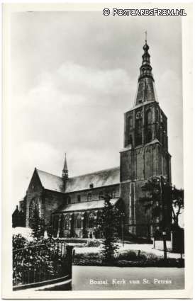 ansichtkaart: Boxtel, Kerk van St. Petrus
