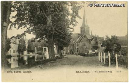 ansichtkaart: Maarssen, Wilhelminaweg