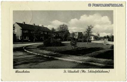 ansichtkaart: Winschoten, St. Vitusholt. Mr. Schoonfeldsboom