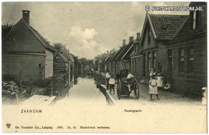 ansichtkaart: Zaandam, Rozengracht