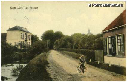 ansichtkaart: Renesse, Stoofsweg, Huize 'Grol'