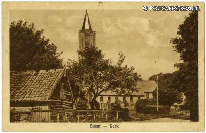 ansichtkaart: Soest, Kerk