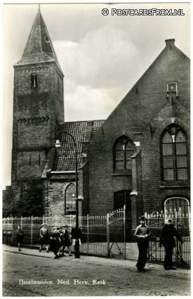 ansichtkaart: IJsselmuiden, Ned. Herv. Kerk