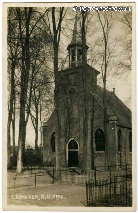 ansichtkaart: Leimuiden, N.H. Kerk