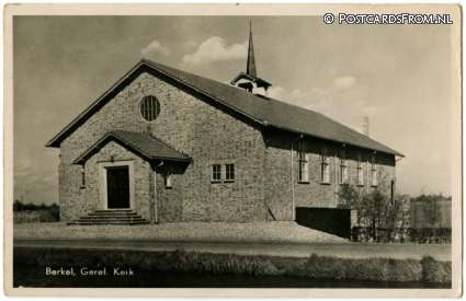 ansichtkaart: Berkel en Rodenrijs, Geref. Kerk