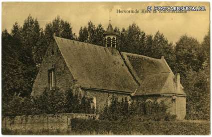 ansichtkaart: Kloosterzande, Hervormde Kerk