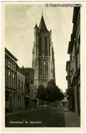 ansichtkaart: Gorinchem, St. Jan-toren