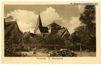 ansichtkaart: Denekamp, St. Nikolaaskerk