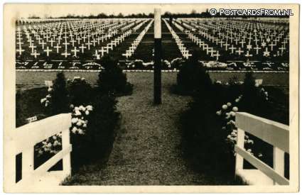 ansichtkaart: Margraten, U.S. Military Cemetery
