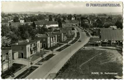 ansichtkaart: Bunde, St. Rochusstraat