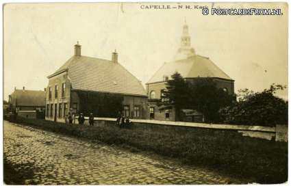 ansichtkaart: 's-Grevelduin-Capelle, Capelle. N.H. Kerk