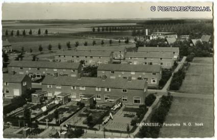 ansichtkaart: Marknesse, Panorama N.O. hoek
