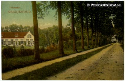 ansichtkaart: Oranjewoud, Prinsenhof