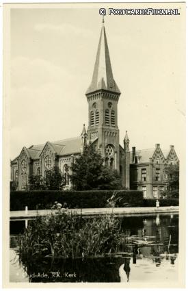 ansichtkaart: Oud Ade, R.K. Kerk