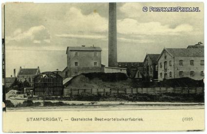 ansichtkaart: Stampersgat, Gastelsche Beetwortelsuikerfabriek