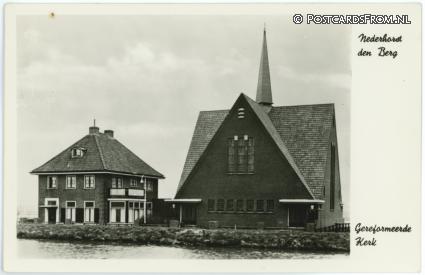 ansichtkaart: Nederhorst den Berg, Gereformeerde Kerk