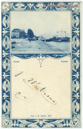 ansichtkaart: Nijmegen, Gierpont