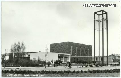 ansichtkaart: IJsselmuiden, Gereformeerde Kerk