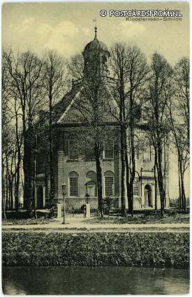 ansichtkaart: Kloosterveen, Hervormde Kerk