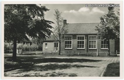 ansichtkaart: Buitenpost, Chr. Tuinbouwschool
