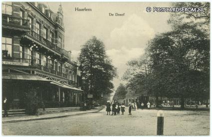 ansichtkaart: Haarlem, De Dreef