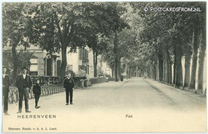 ansichtkaart: Heerenveen, Fok