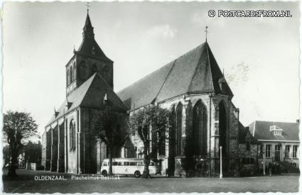 ansichtkaart: Oldenzaal, Plechelmus-Basiliek