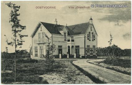 ansichtkaart: Oostvoorne, Villa 'Oosterhout'
