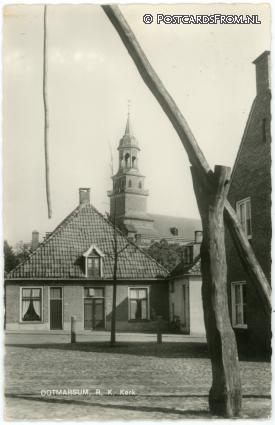ansichtkaart: Ootmarsum, R.K. Kerk