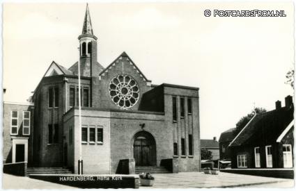 ansichtkaart: Hardenberg, Hofte Kerk