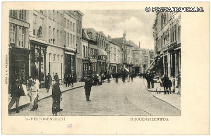 ansichtkaart: 's-Hertogenbosch, Hoogensteenweg