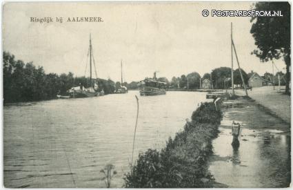 ansichtkaart: Aalsmeer, Ringdijk