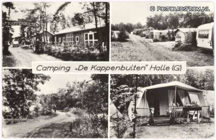 ansichtkaart: Halle, Camping 'De Kappenbulten'