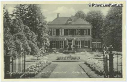 ansichtkaart: Frederiksoord, Gerard Adriaan van Swieten, Tuinbouwschool