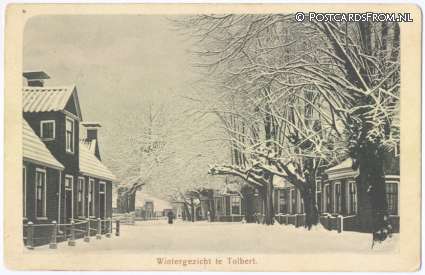 ansichtkaart: Tolbert, Wintergezicht
