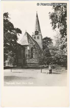 ansichtkaart: Nijbroek, Ned. Herv. Kerk