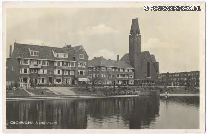 ansichtkaart: Groningen, Florisplein