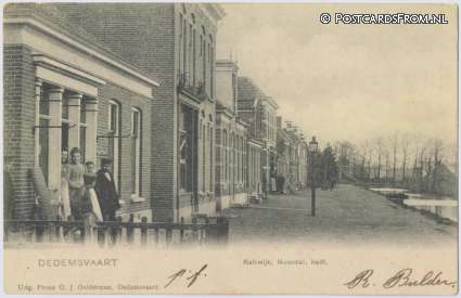 ansichtkaart: Dedemsvaart, Kalkwijk, Noorderl. helft