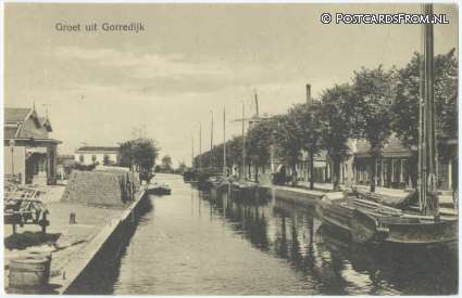 ansichtkaart: Gorredijk, Groet uit