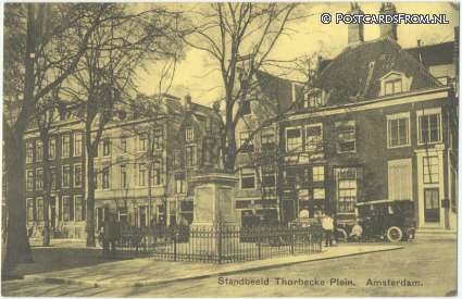 ansichtkaart: Amsterdam, Thorbecke Plein