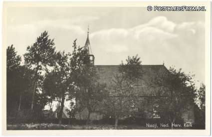 ansichtkaart: Niezijl, Ned. Herv. Kerk
