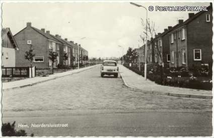 Hem, Noordersluisstraat ansichtkaart: Hem, Noordersluisstraat