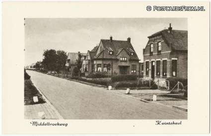 ansichtkaart: Kwintsheul, Middelbroekweg