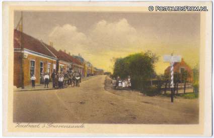 's-Gravenzande, Zeestraat ansichtkaart: 's-Gravenzande, Zeestraat