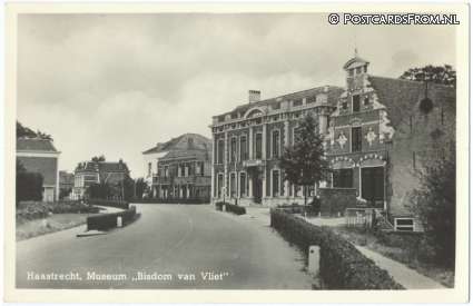 ansichtkaart: Haastrecht, Museum 'Bisdom van Vliet'